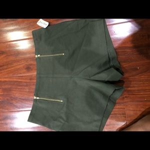 Women’s Olive Green Shorts